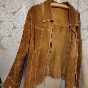 Brown 100% Leather Jacket